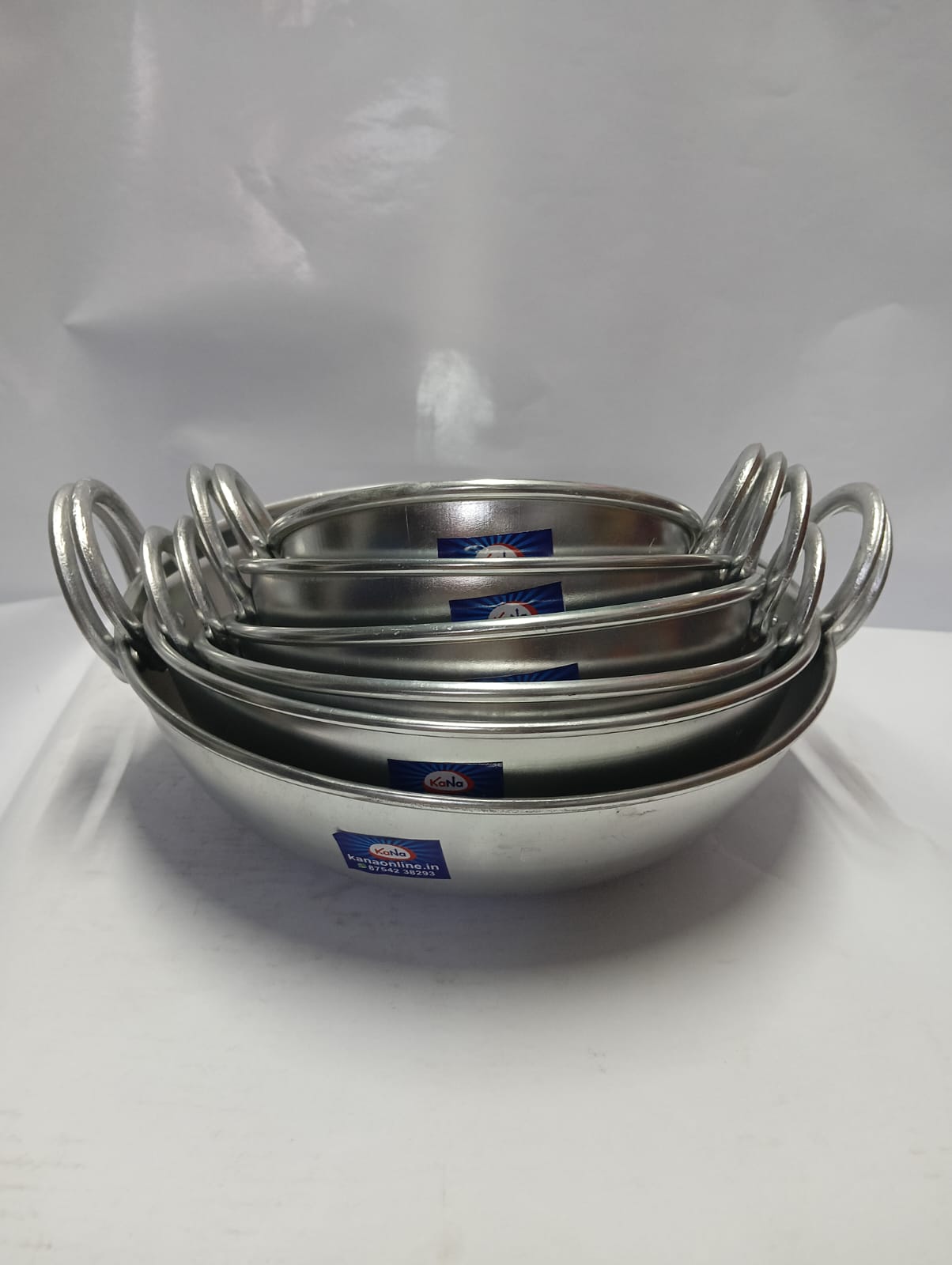 Premium Hard-ANODIZED Aluminium Kadaai - Image 2