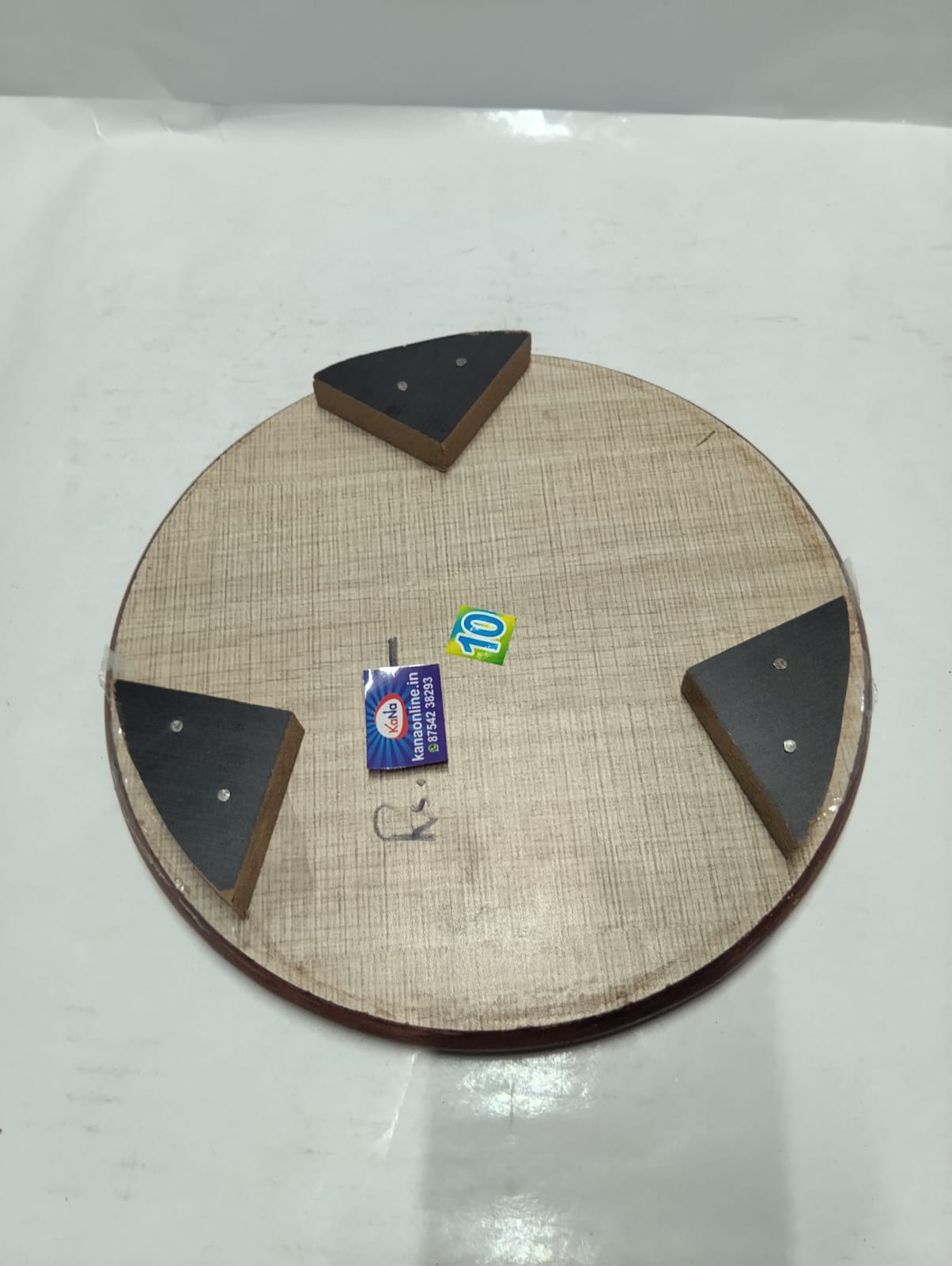 Wooden Sappathi Rolling Board - Image 2