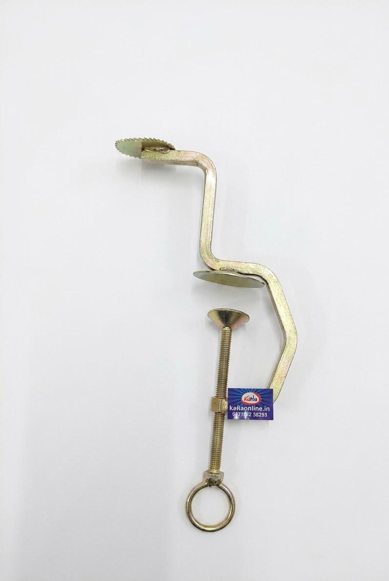Iron Table-Top Manual Coconut Scraper with Screw (Traditional Clamp-On Model)