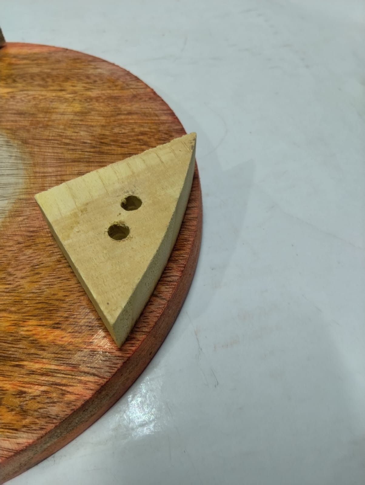 Wooden Sappathi Rolling Board - Image 3