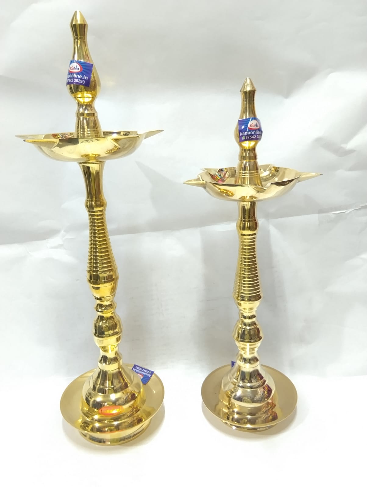 Indian Tradition Festivals Brass KuthuVelakku Set (2)