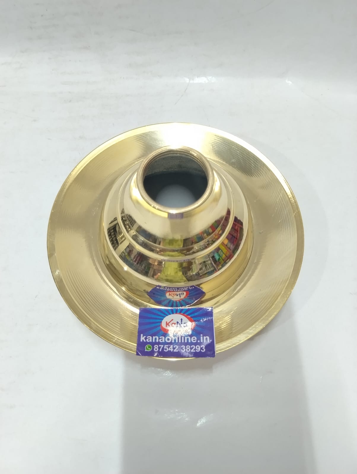 Indian Tradition Festivals Brass KuthuVelakku Set (2) - Image 7