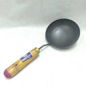 Iron Tadka Pan with Wooden Handle