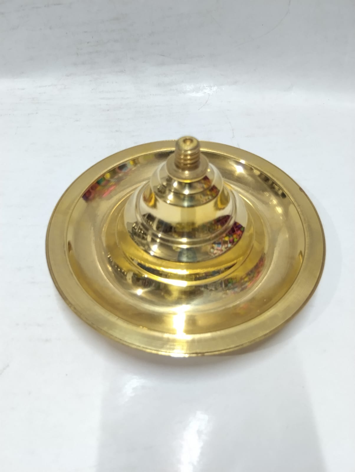 Traditional Indian Brass Festival Oil Kuthu Velakku. - Image 3