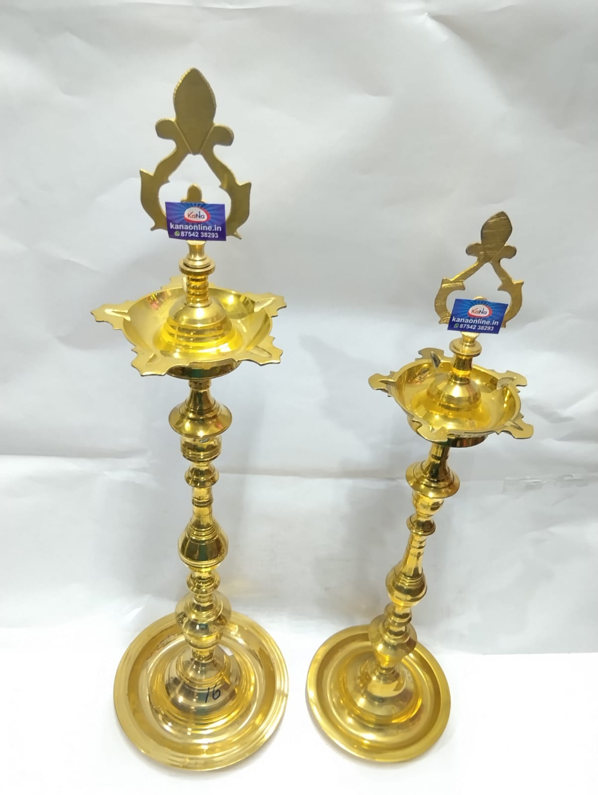 Premium Traditional Brass Festival Kuthu velakku - Image 2