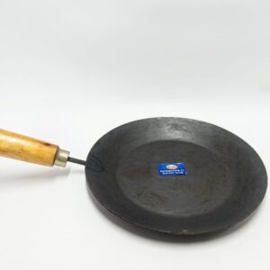 Kana Traditional Iron TAWA with Wooden Handle
