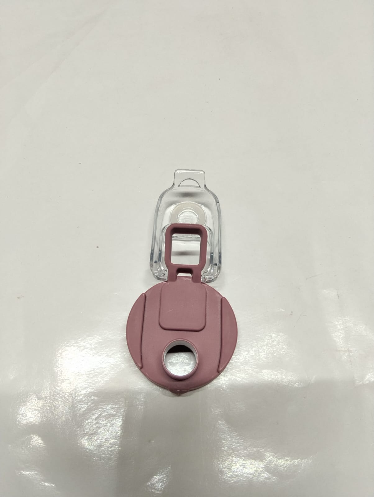 Plastic Flip-Top Water Bottle - Image 4