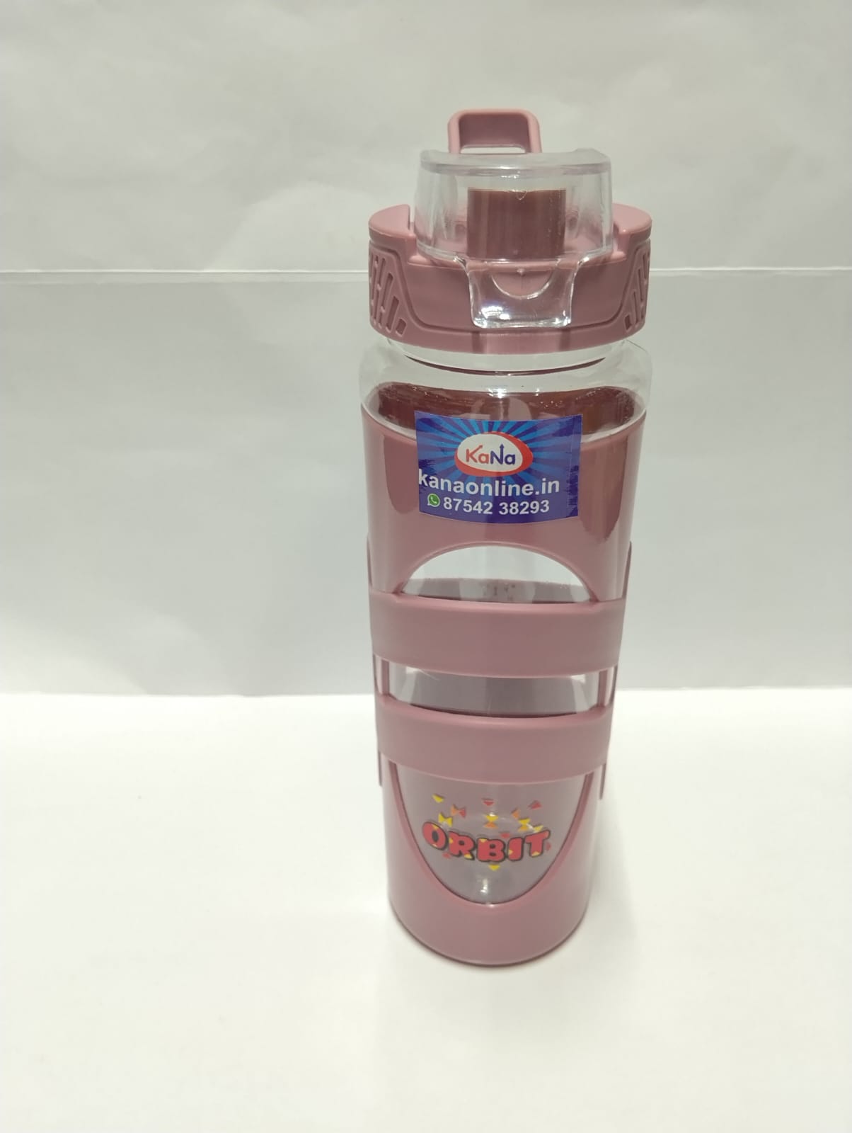 Plastic Flip-Top Water Bottle