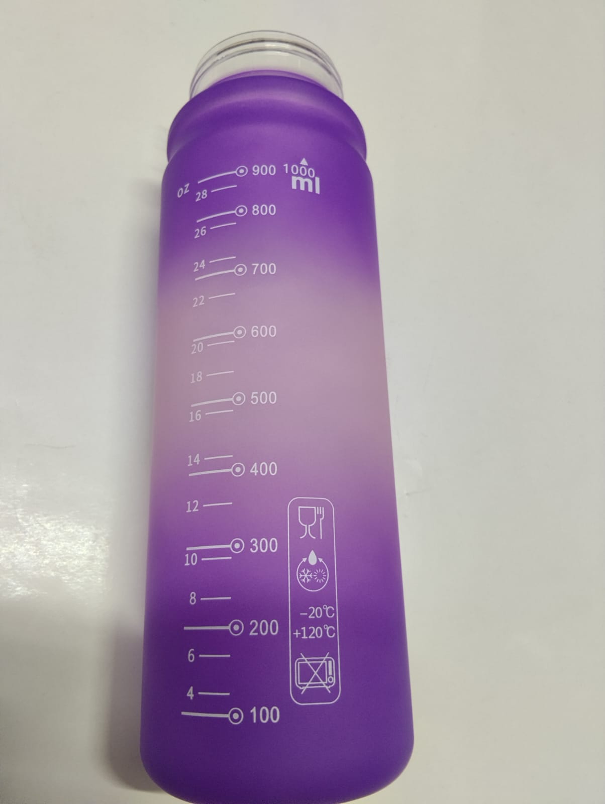Plastic Flip-Top Water bottle - Image 6