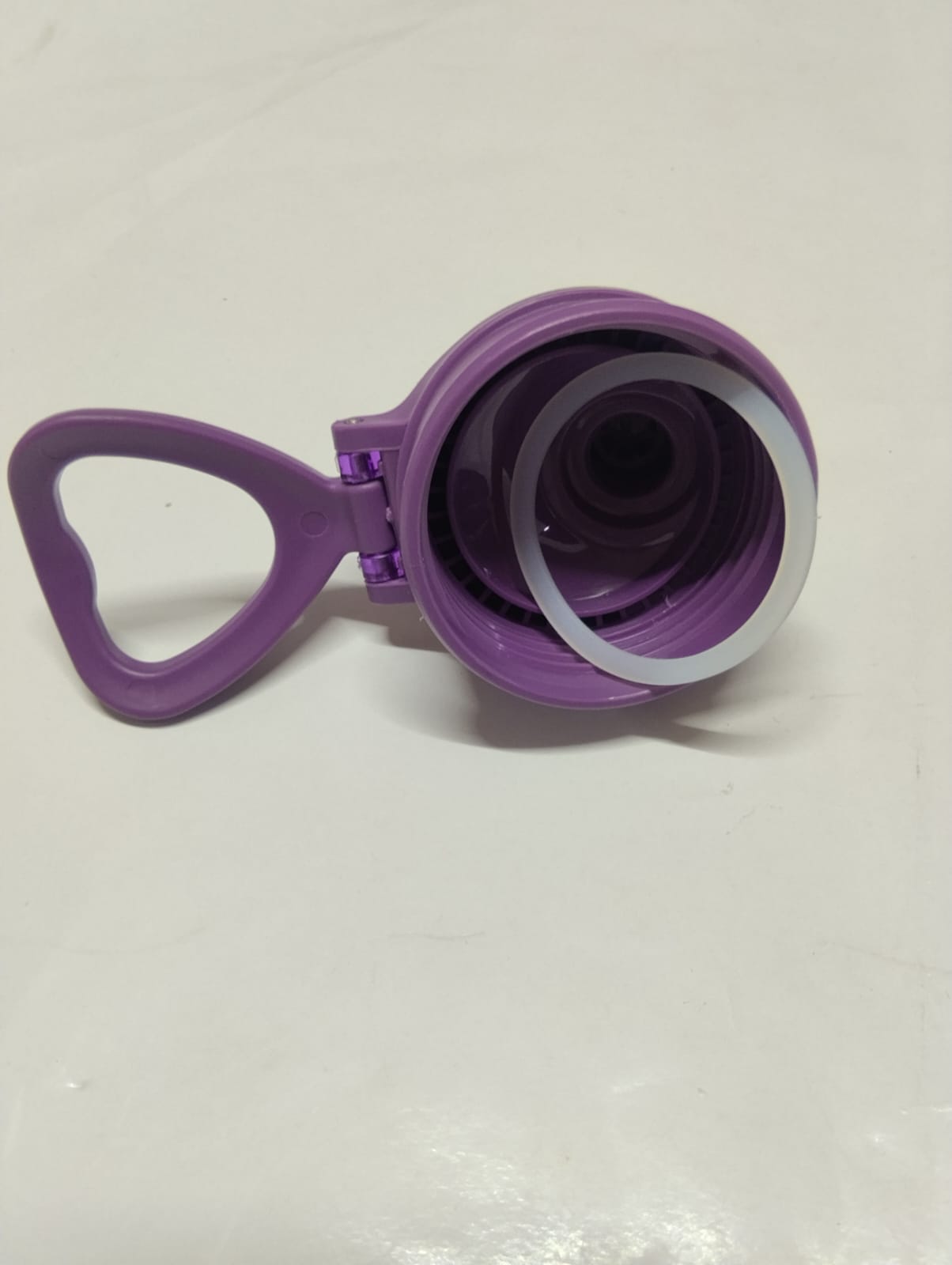 Plastic Flip-Top Water bottle - Image 2