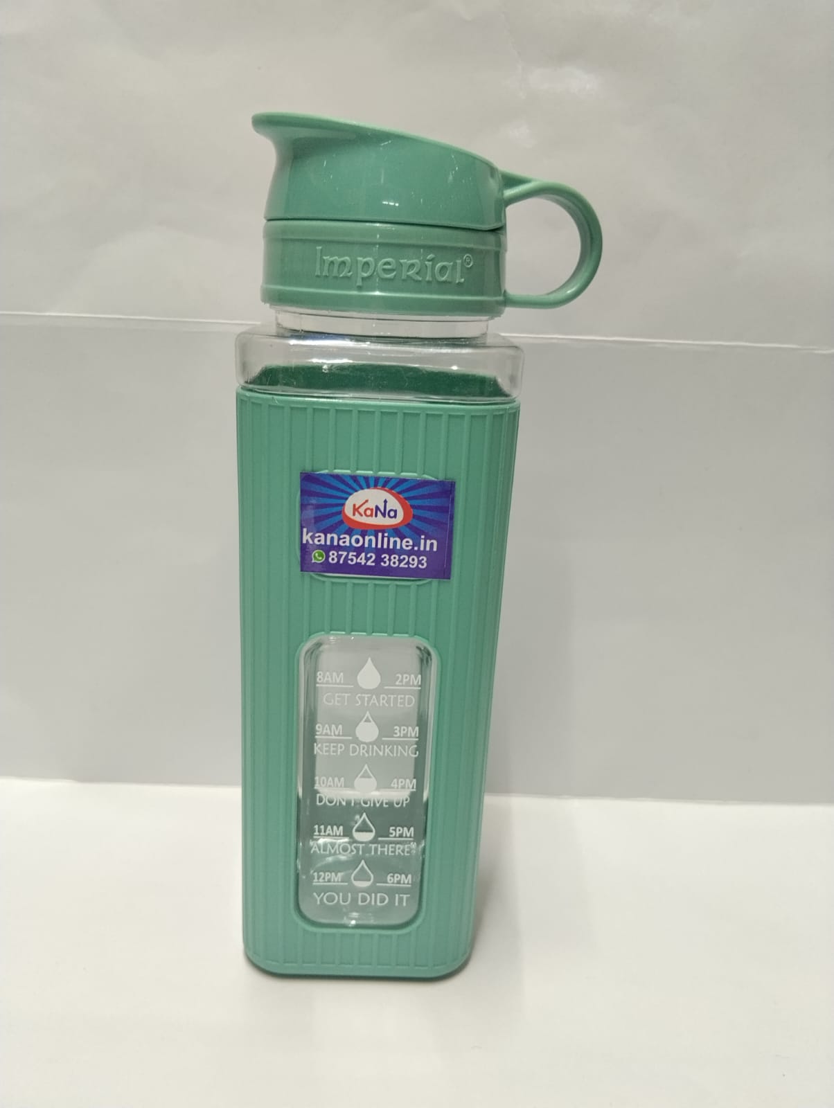 Plastic Flip-Top Water Bottle