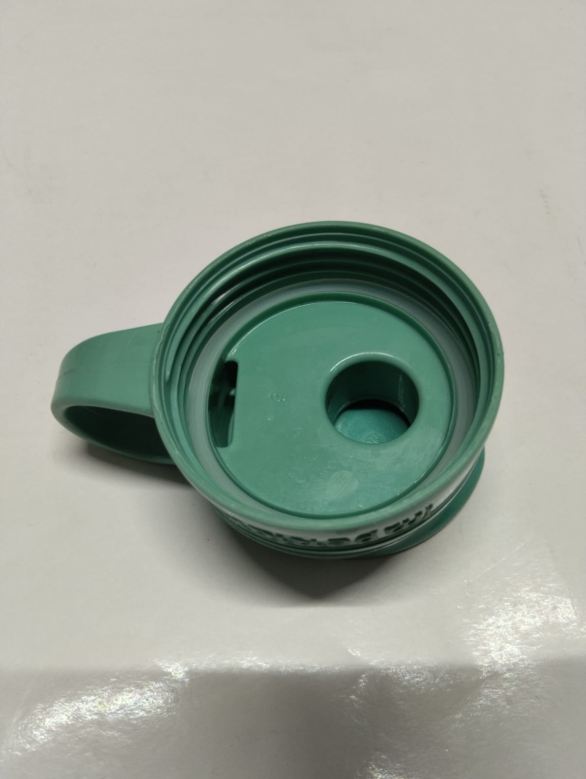 Plastic Flip-Top Water Bottle - Image 3