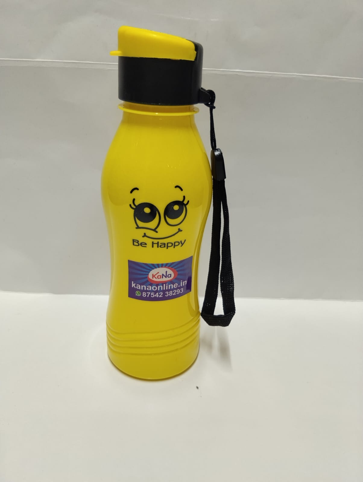 Plastic Flip-Top Water Bottle