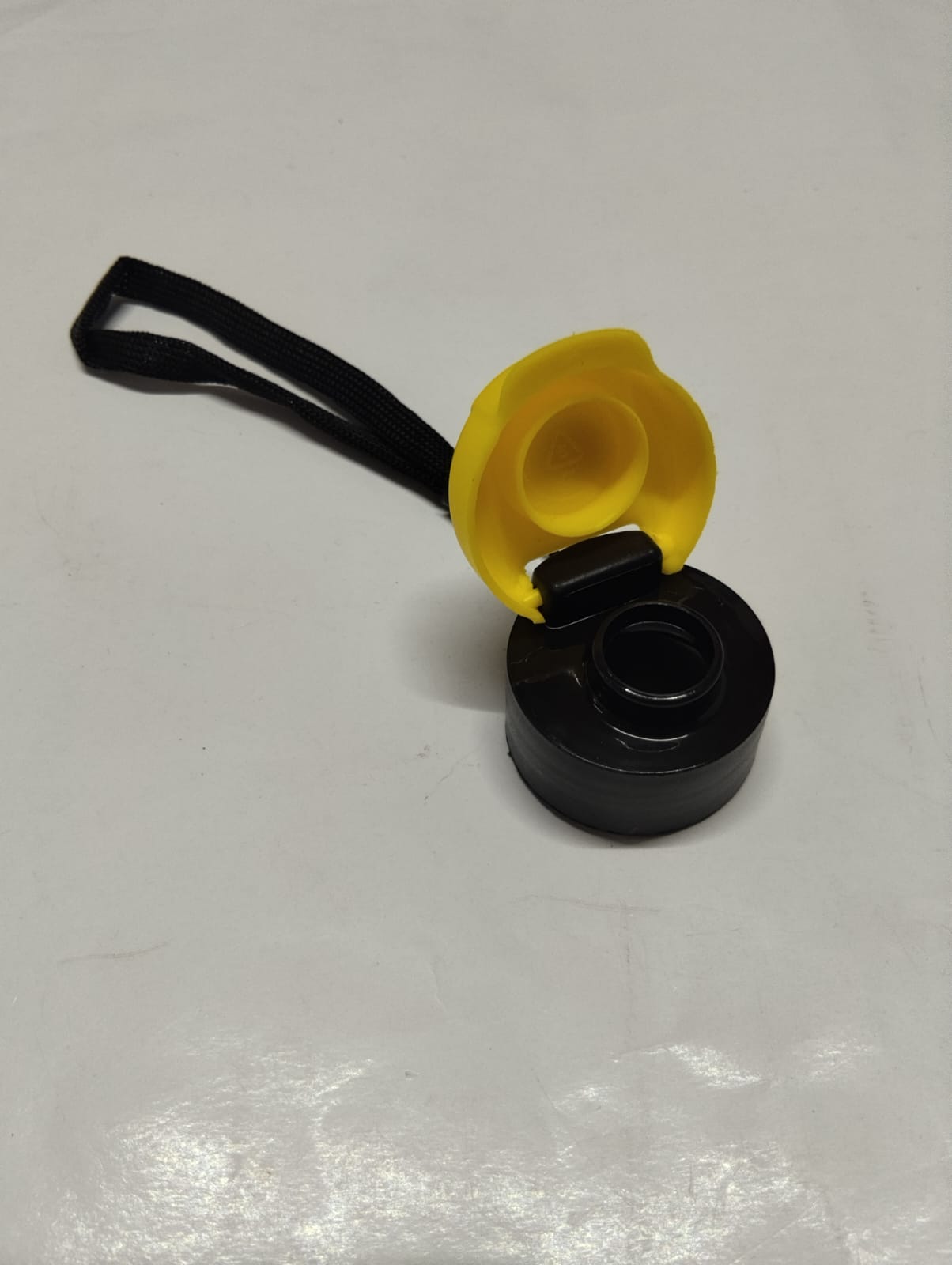 Plastic Flip-Top Water Bottle - Image 3