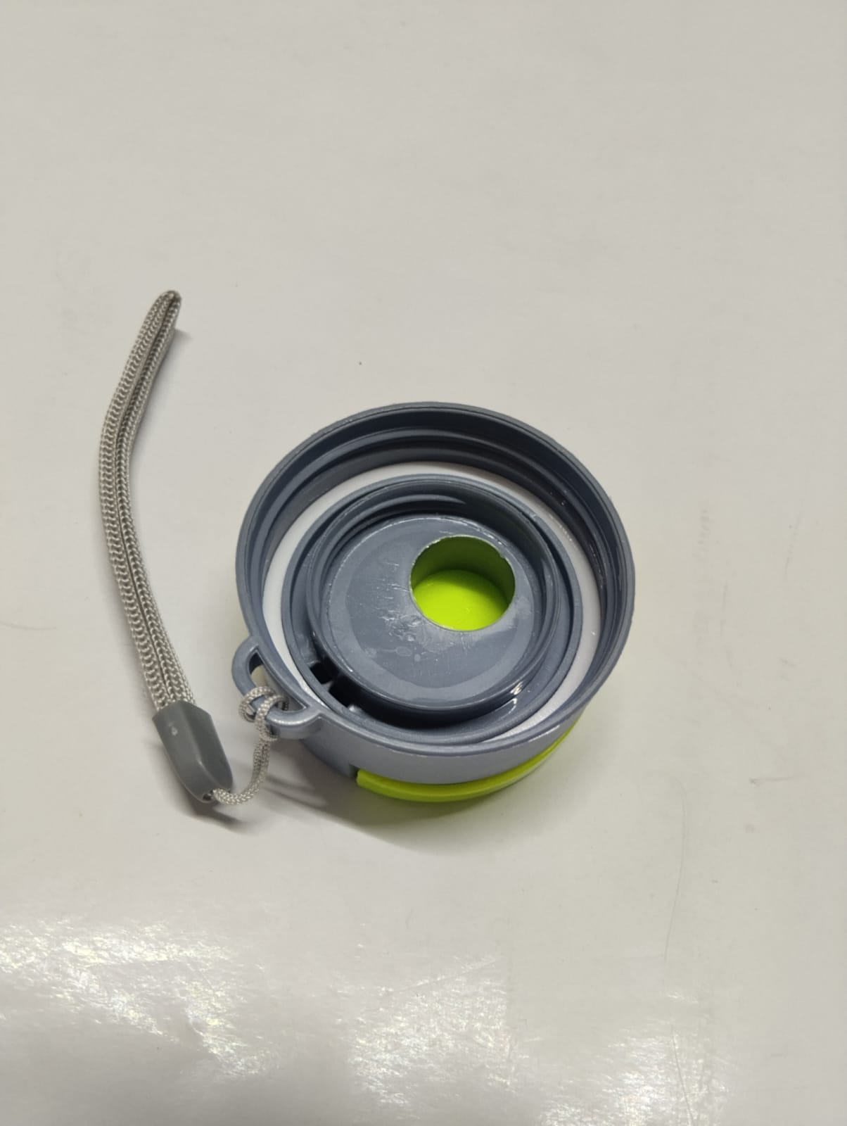 Plastic Flip-Top Water Bottle - Image 5