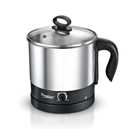 Prestige PMC 3.0+ Stainless Steel Outer Lid Multi Cooker 1.5L -Idli Stand with 3 Plates, Egg Boiling Rack with Stand, Steamer - Image 2