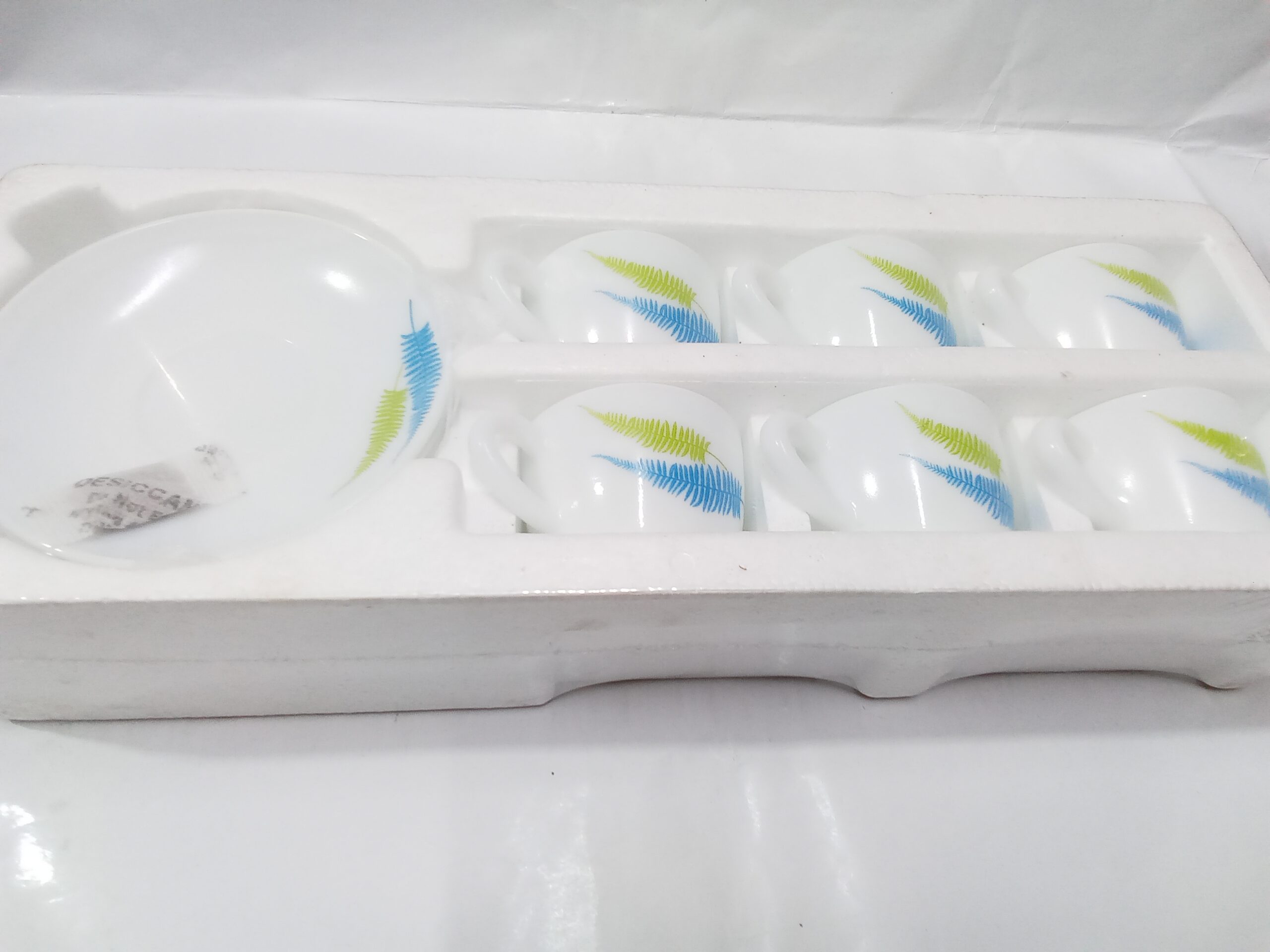 CELLO DESIGNER CROCKEY- (KING CUPS& SAUCER 12PCS) - Image 2