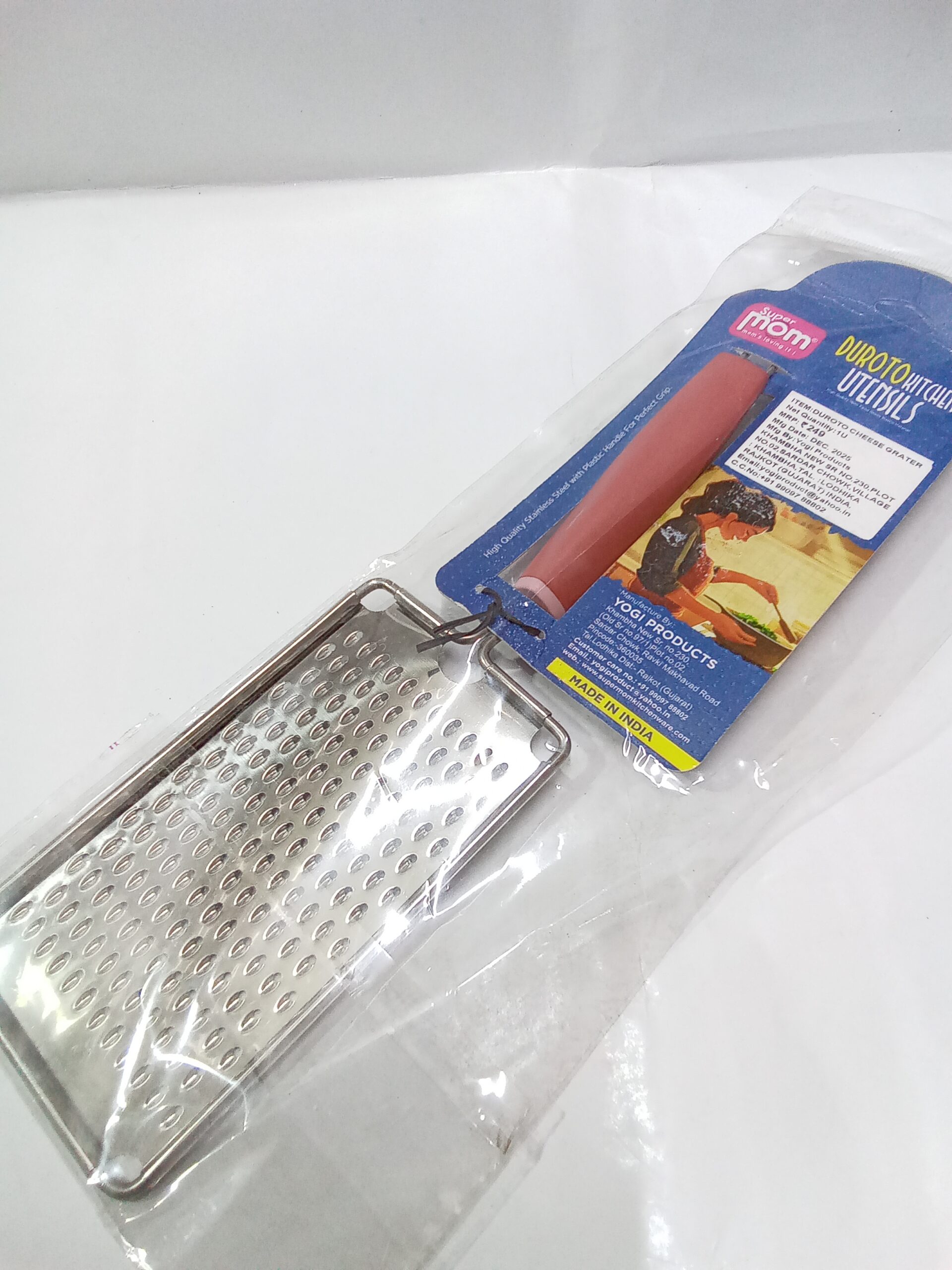 SUPER MOM-DURATE CHEESE GRATER