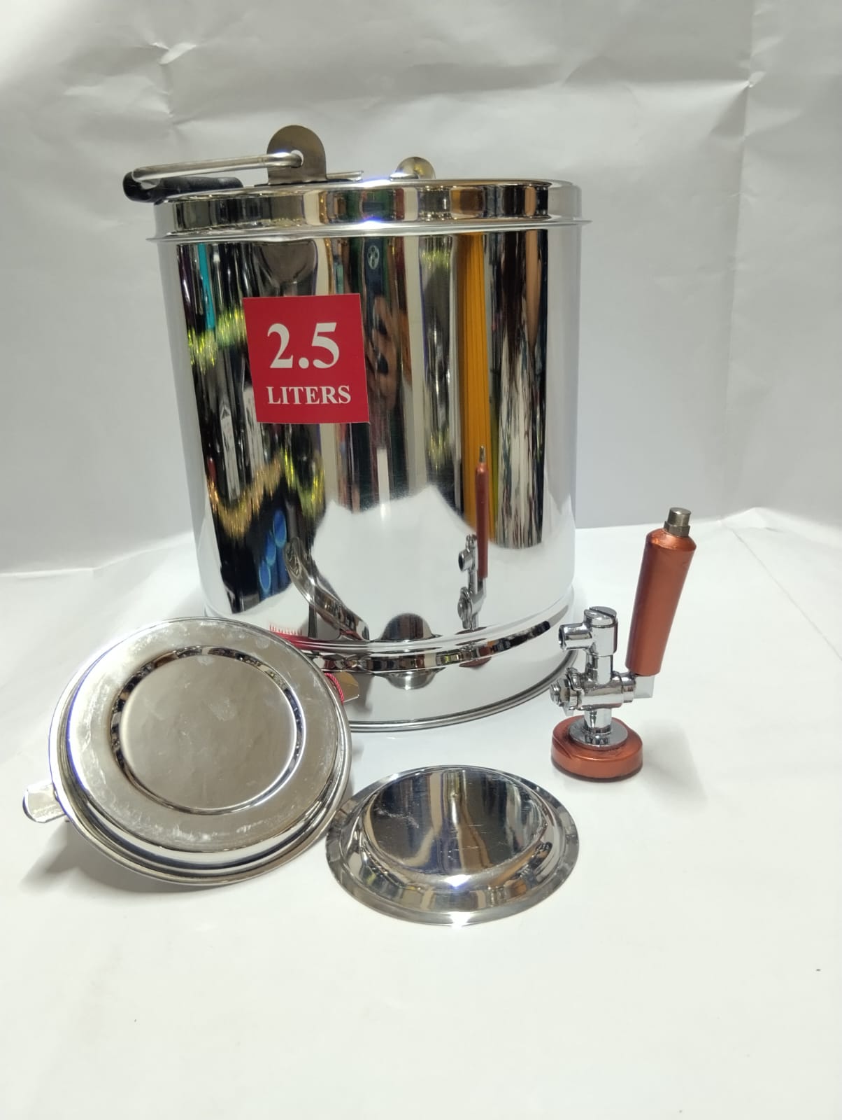 Mahan Insulated Stainless Steel Tea Can - Image 2