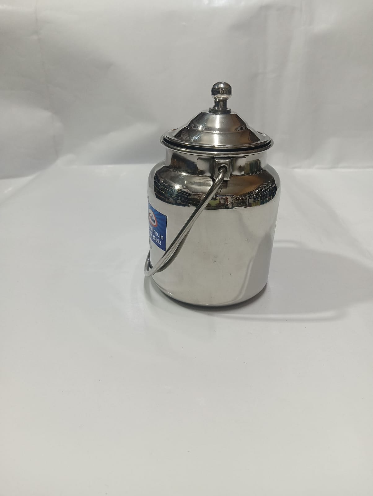 Stainless Steel Traditional Thooku Chatti / Carrier Container Set (Set of 3) - Image 8
