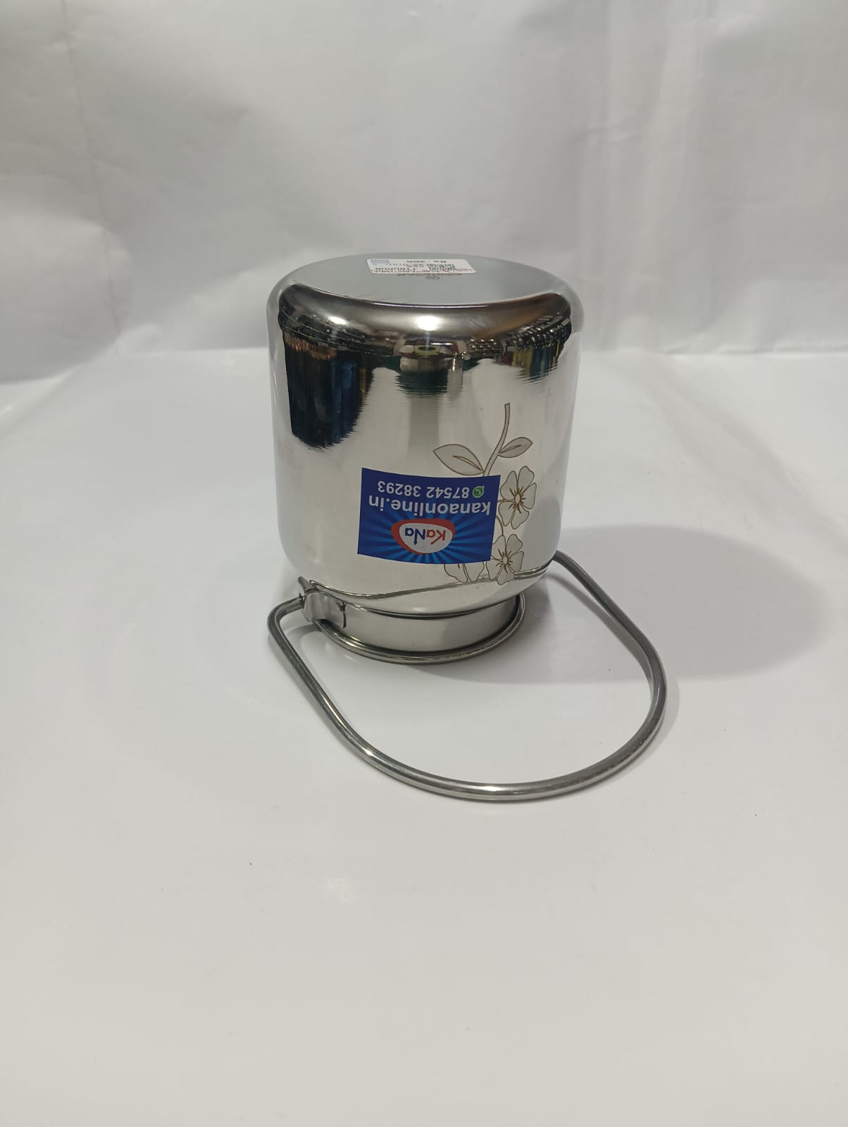 Stainless Steel Traditional Thooku Chatti / Carrier Container Set (Set of 3) - Image 12