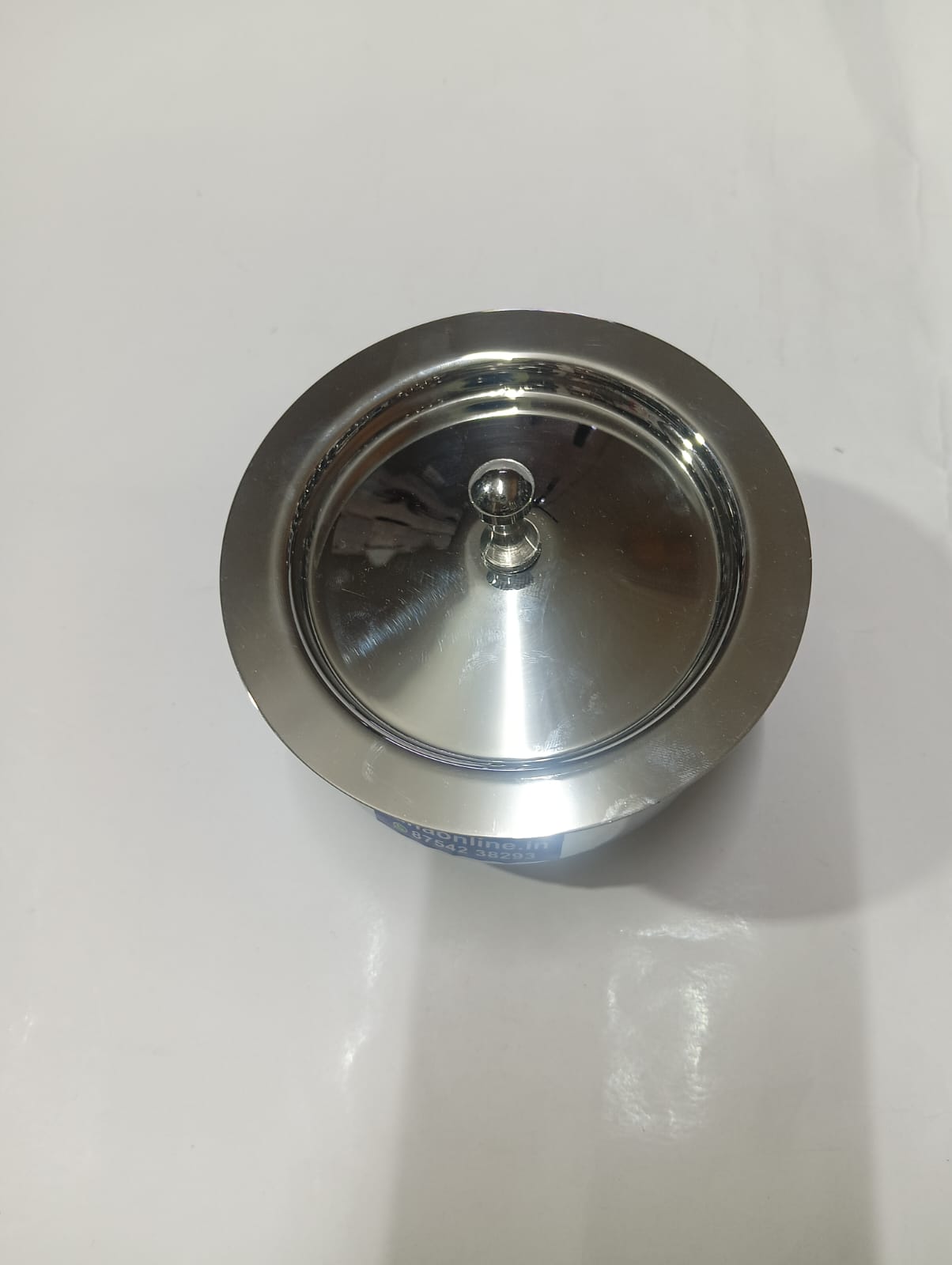 Stainless Steel Fancy Belly Tope With Lid 3-Pieces - Image 2