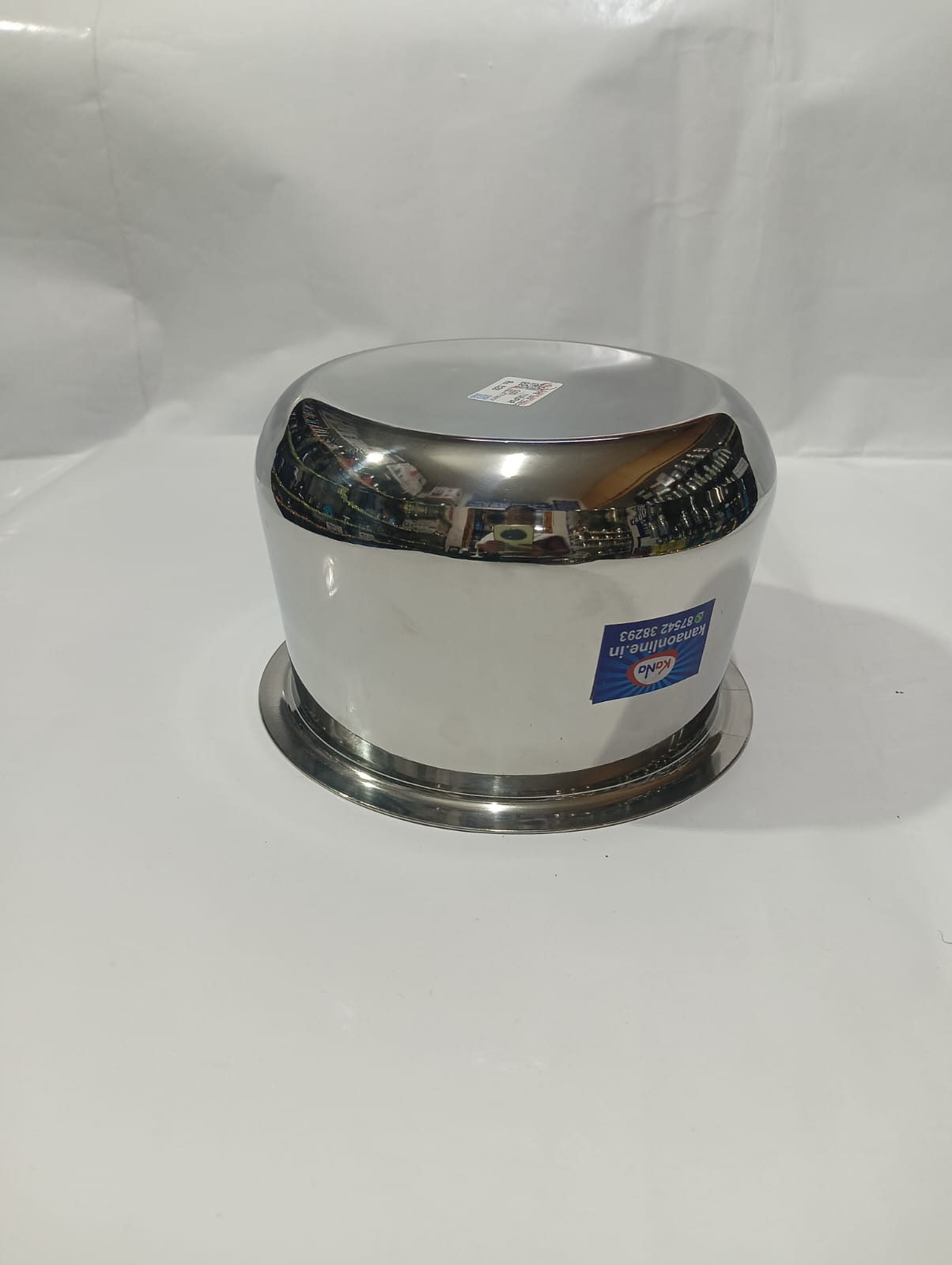 Stainless Steel Fancy Belly Tope With Lid 3-Pieces - Image 11