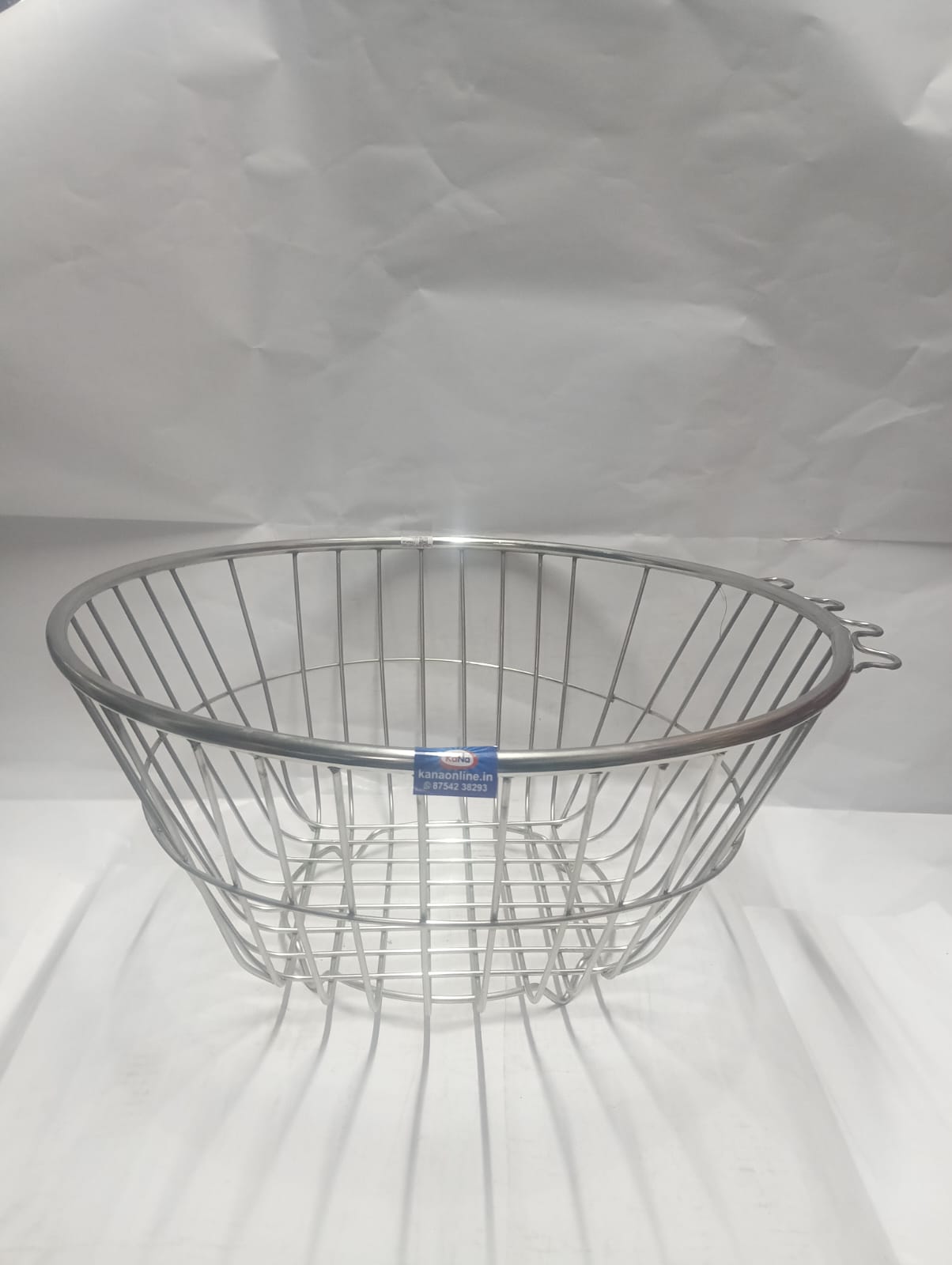 Stainless Steel Wire Vessel Basket (Heavy-Duty Dish Drainer & Storage Basket)
