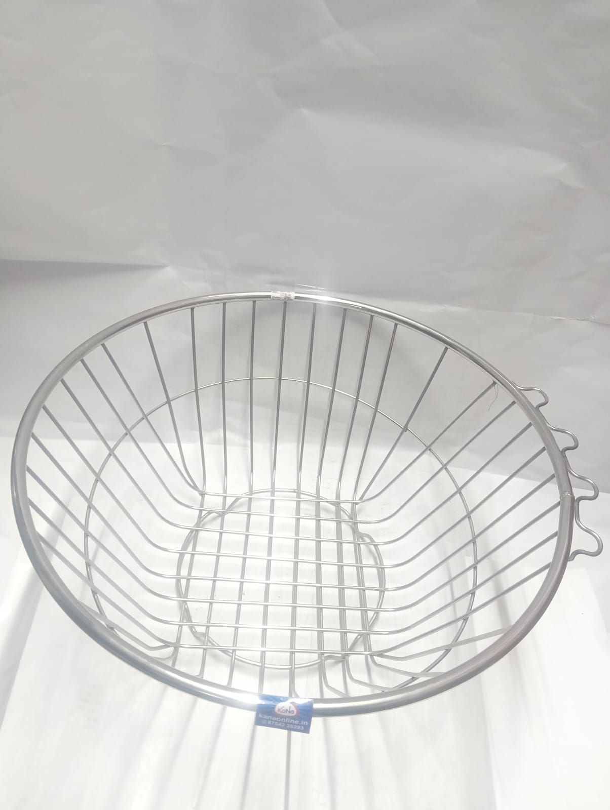 Stainless Steel Wire Vessel Basket (Heavy-Duty Dish Drainer & Storage Basket) - Image 2