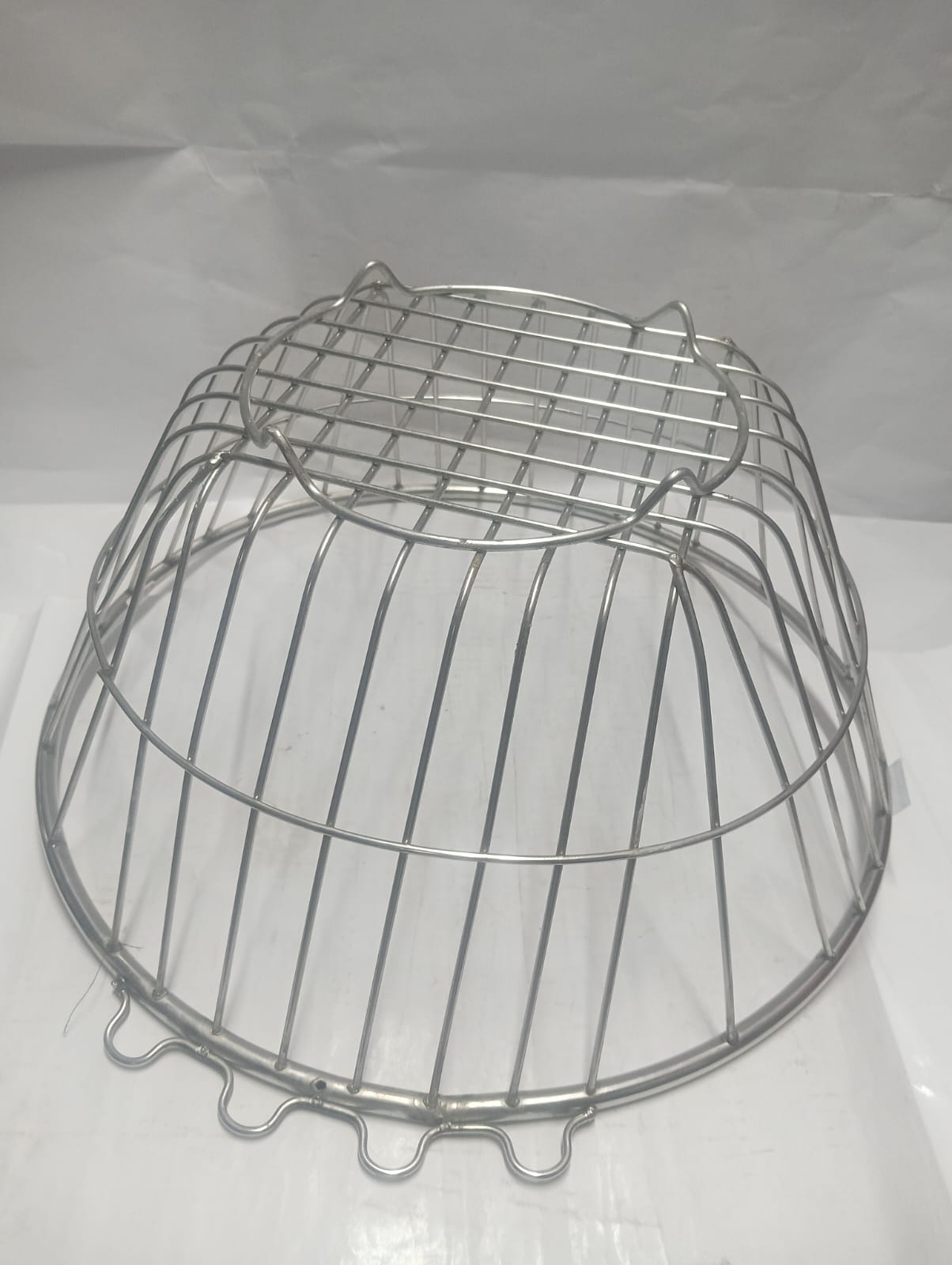 Stainless Steel Wire Vessel Basket (Heavy-Duty Dish Drainer & Storage Basket) - Image 3