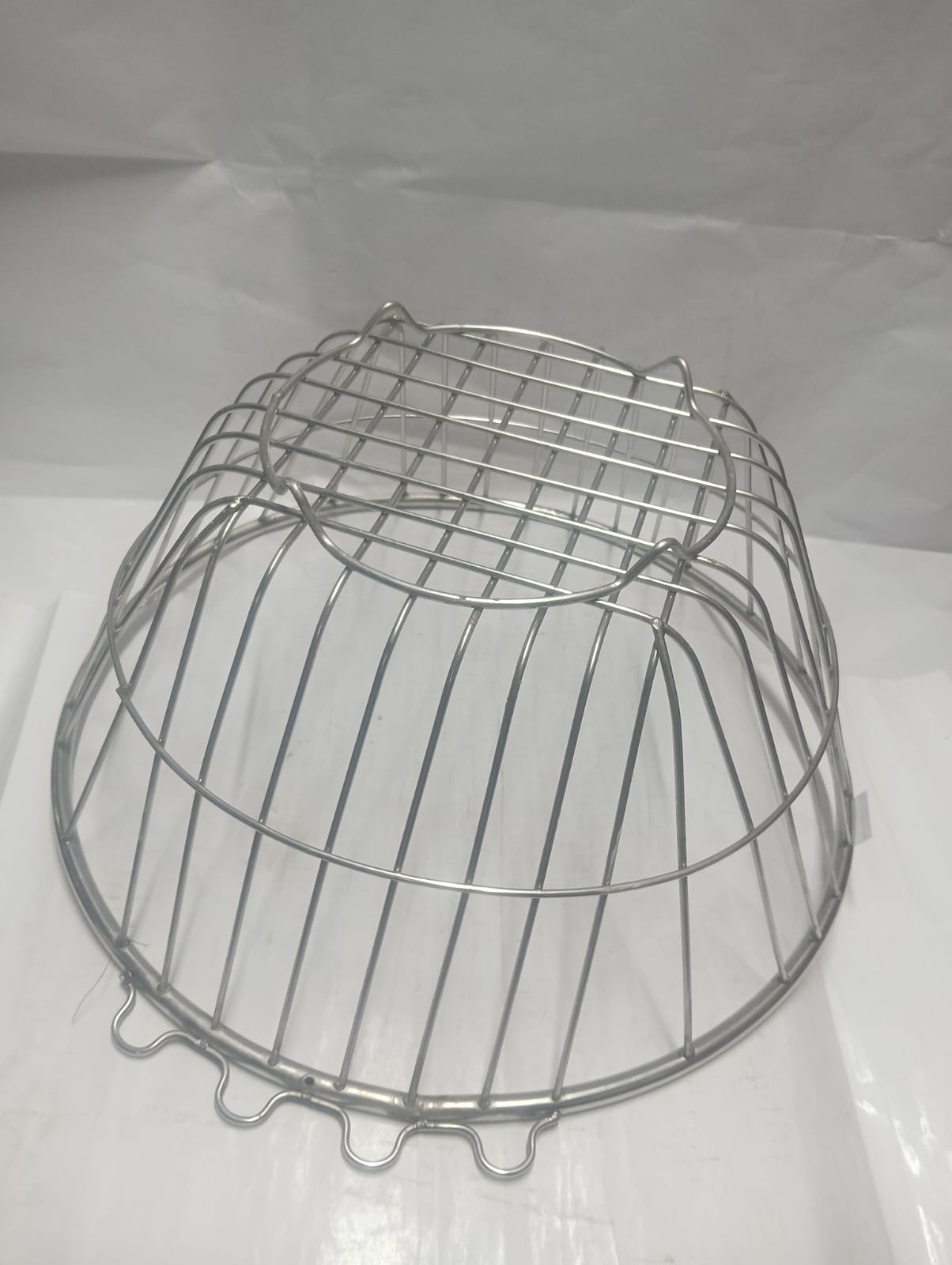 Stainless Steel Wire Vessel Basket (Heavy-Duty Dish Drainer & Storage Basket) - Image 4
