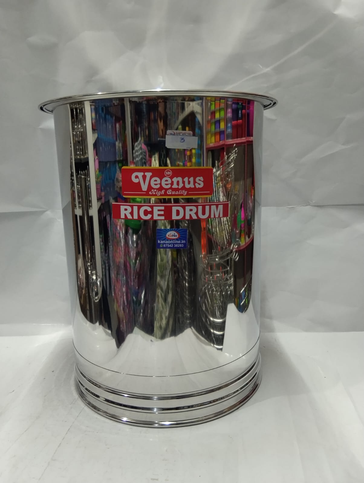PREMIUM STAINLESS STEEL RICE DRUM - Image 8