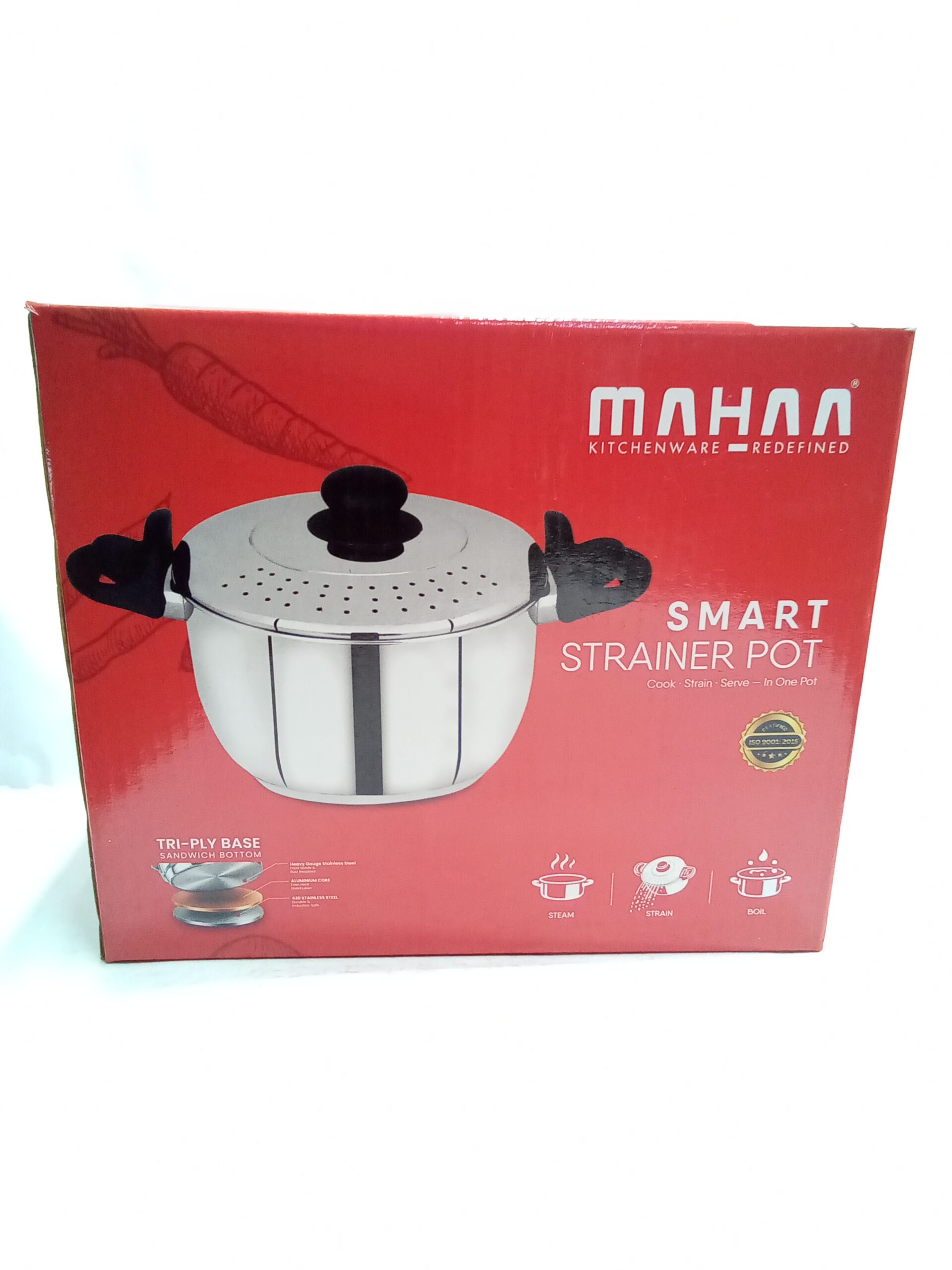 Mahaa Smart Strainer Pot or annapathiram