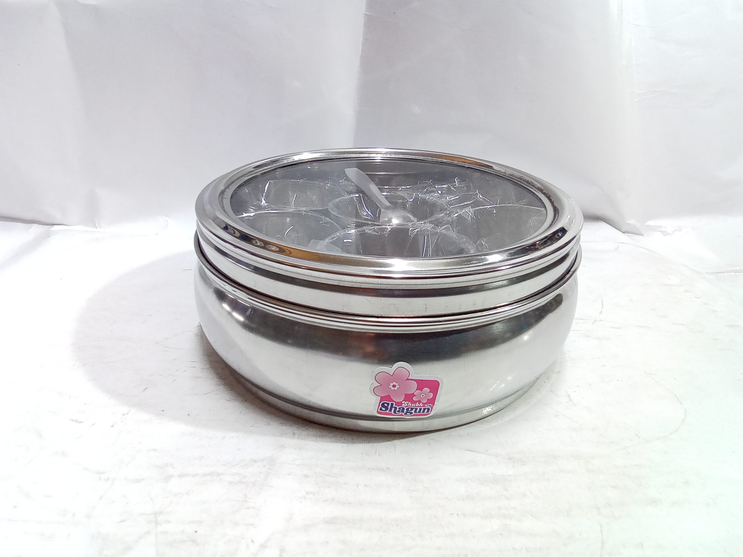 Stainless Steel Multipurpose Spice Box package. - Image 2