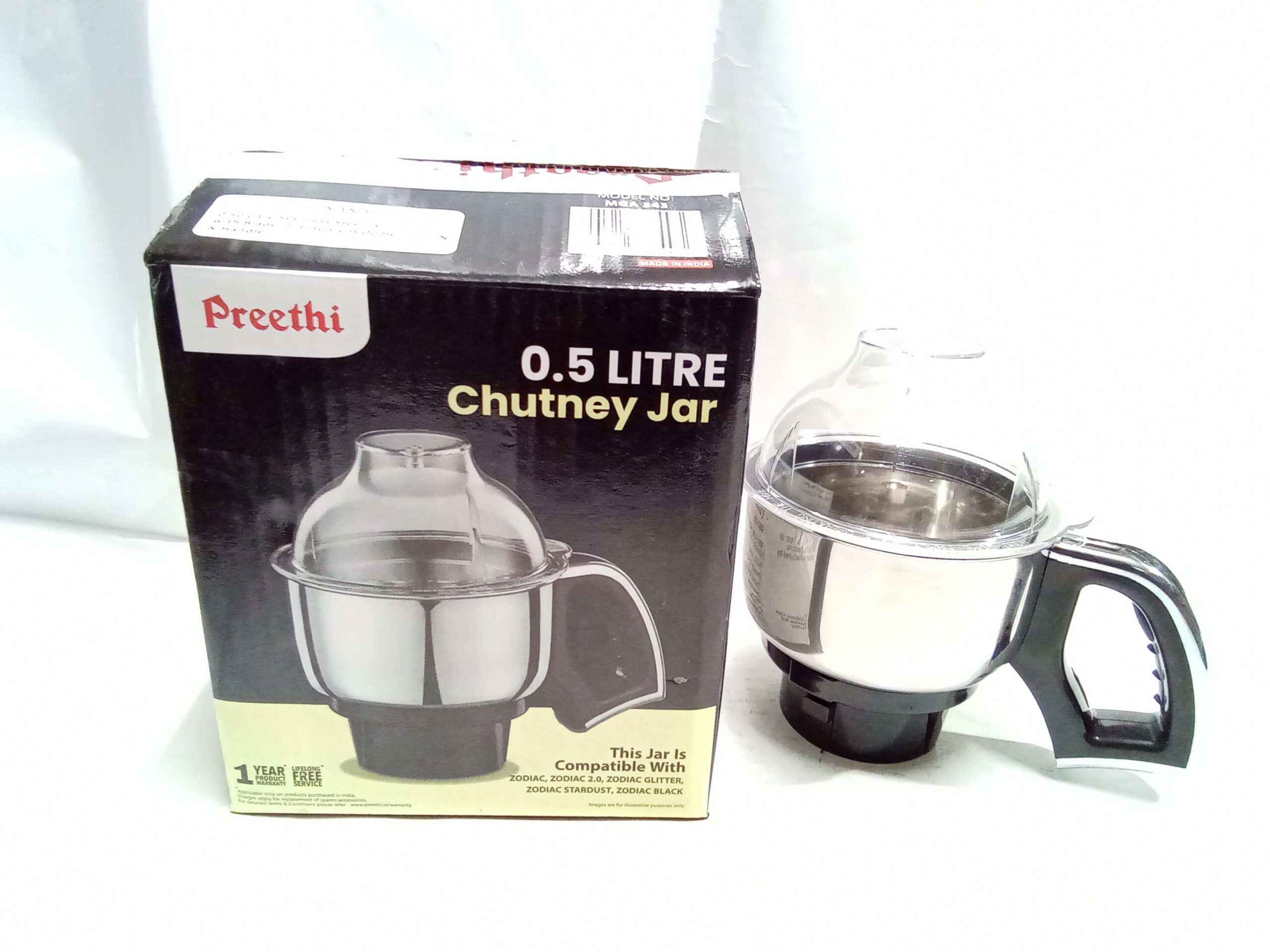 Preethi 0.5 Litre Chutney Jar